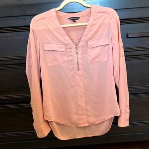 Express women’s blouse. Size S. Light pink